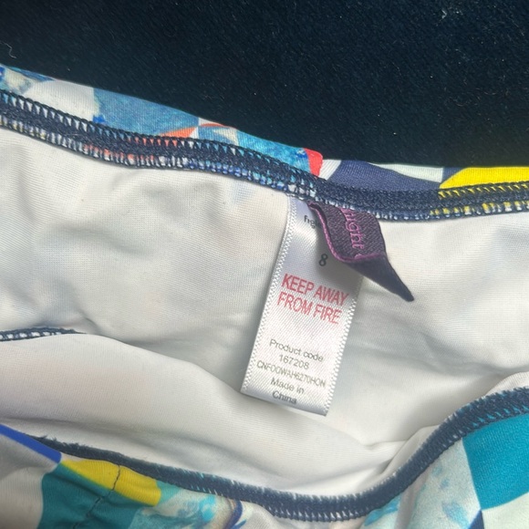 Midnight Grace Multi-Color Bikini Bottoms Size 8 - Picture 4 of 5